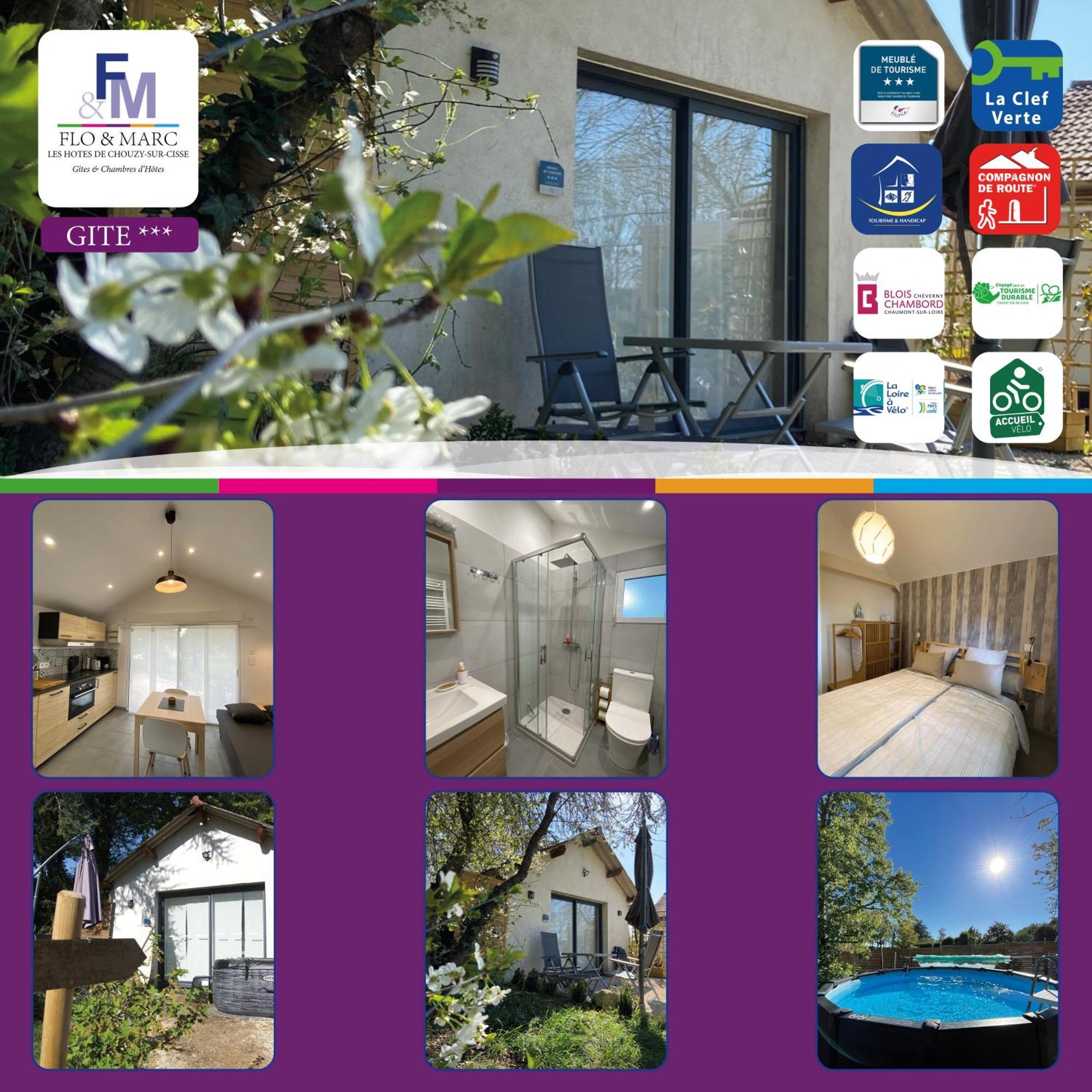 Cottage-gite & Jacuzzi - Chez Flo & Marc Holiday home Chouzy-sur-Cisse