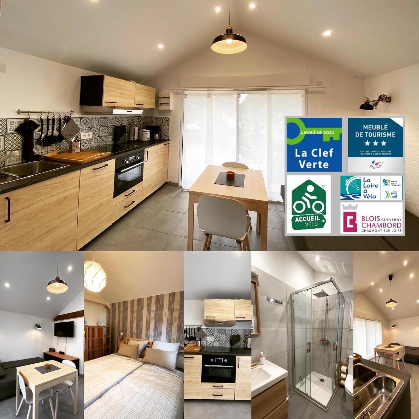 Cottage-gite & Jacuzzi - Chez Flo & Marc * Chouzy-sur-Cisse
